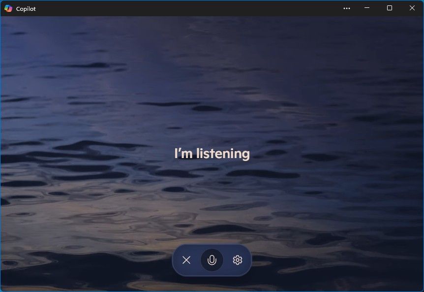 Copilot Voice у програмі Windows
